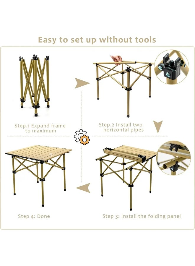 توبيز طاولة تخييم محمولة وخفيفة الوزن من Toby’s – موديل Camping Table 13 - Image 5